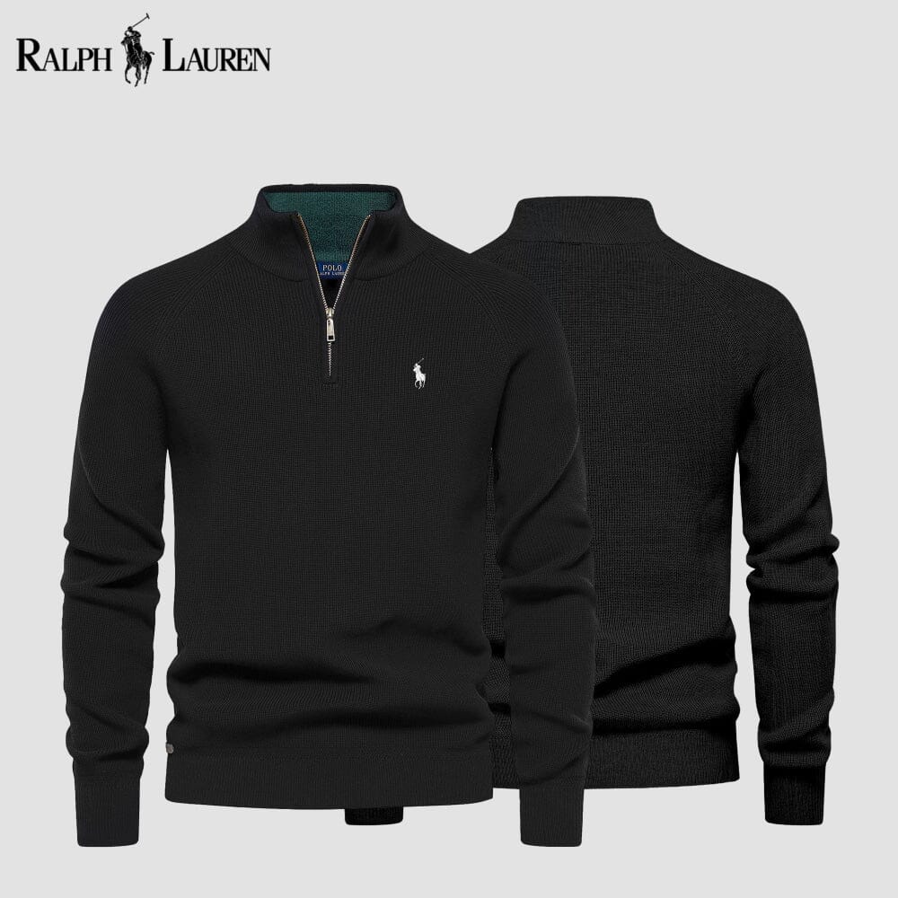 RL Classic Knit Quarter-Zip Sweater