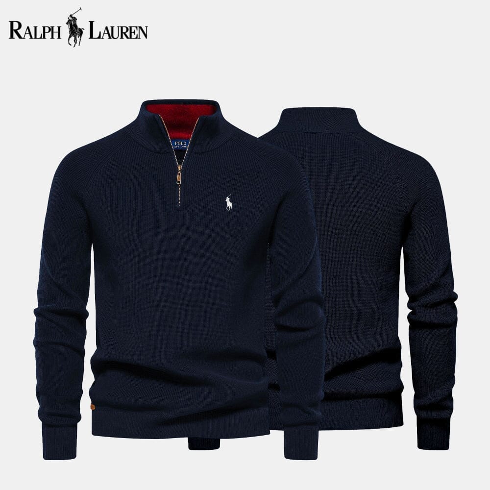 RL Classic Knit Quarter-Zip Sweater