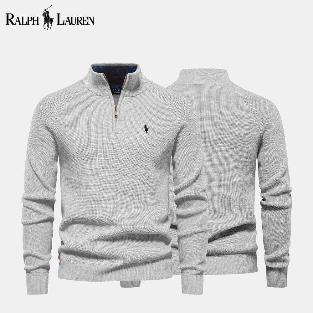 RL Classic Knit Quarter-Zip Sweater
