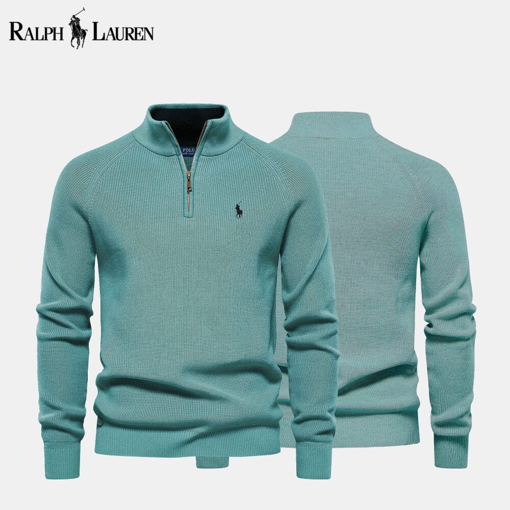 RL Classic Knit Quarter-Zip Sweater